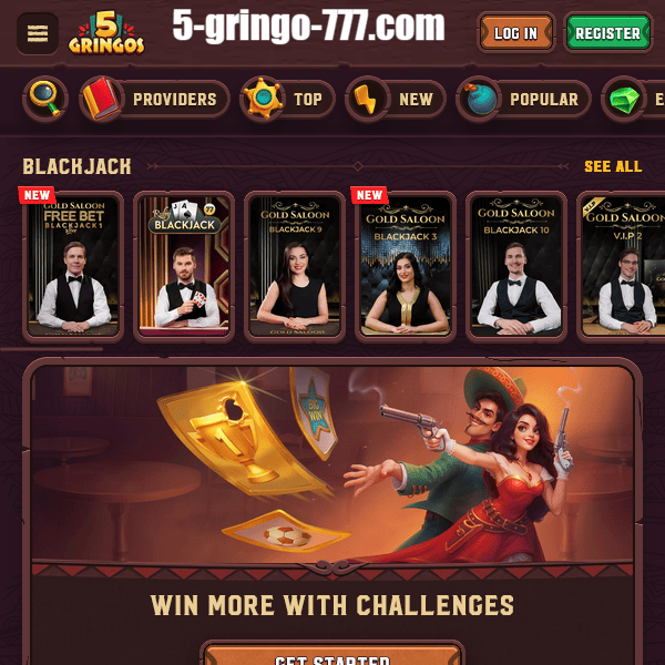 5Gringos Game Shows Übersicht