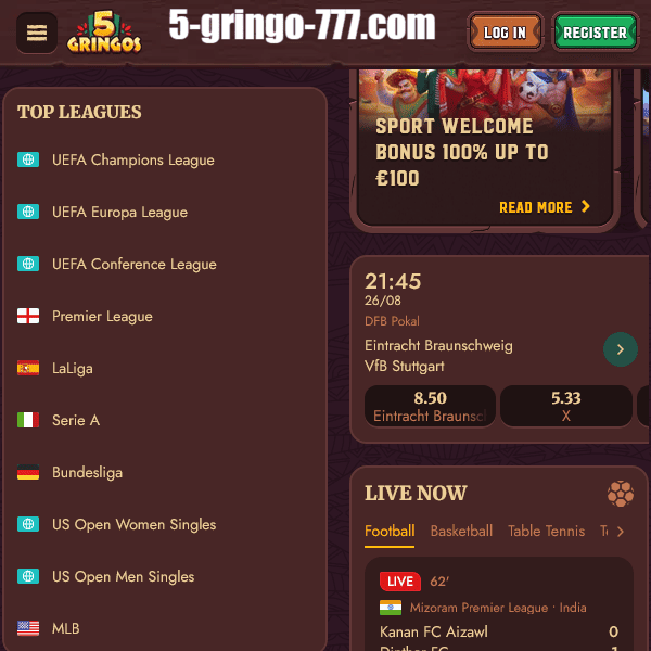 5Gringos Hot Jackpots und Slots