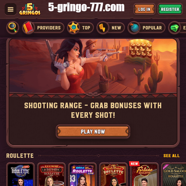 5Gringos Aktion – Shooting Range Bonus